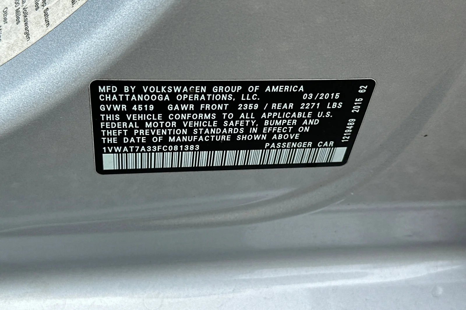 Used 2015 Silver Volkswagen  image 26