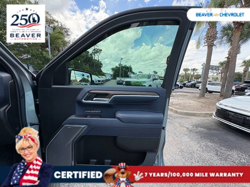 Used 2025 Sterling Gray Metallic Chevrolet High Country image 29