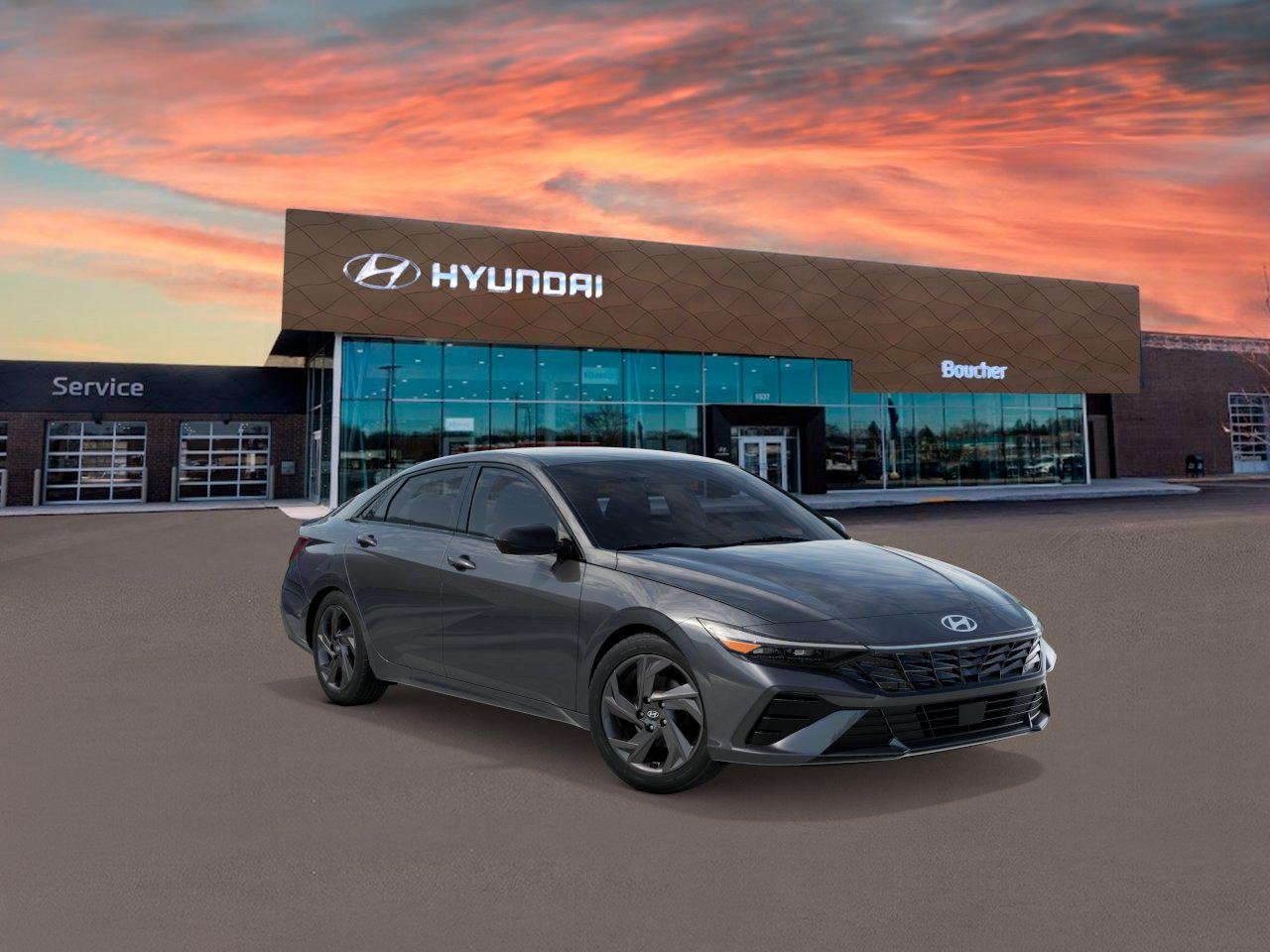 New 2026 Ecotronic Gray Hyundai SEL Sport Plus image 2
