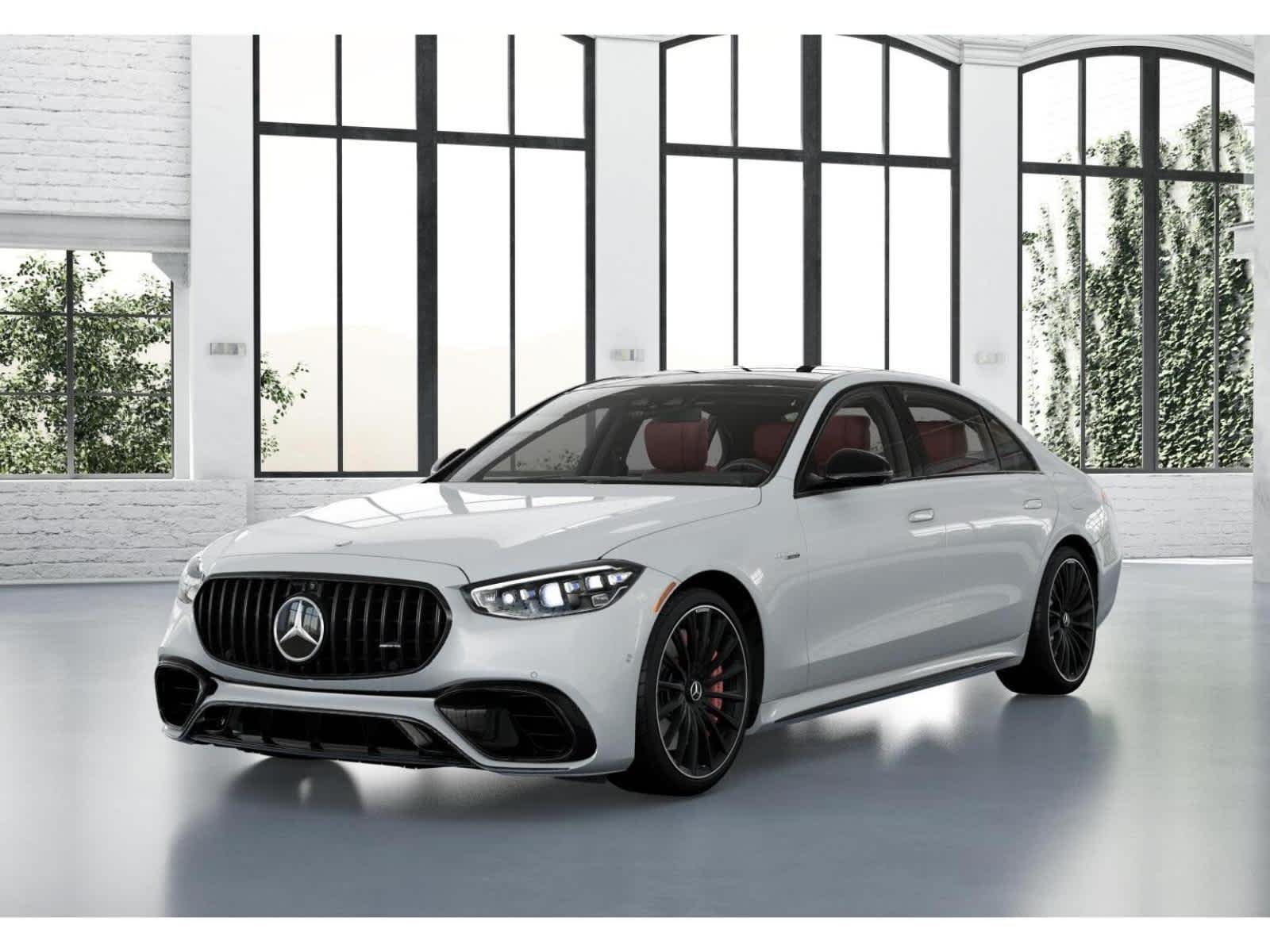 New 2026 MANUFAKTUR Moonlight White Metallic Mercedes-Benz AMG® S 63 E image 39
