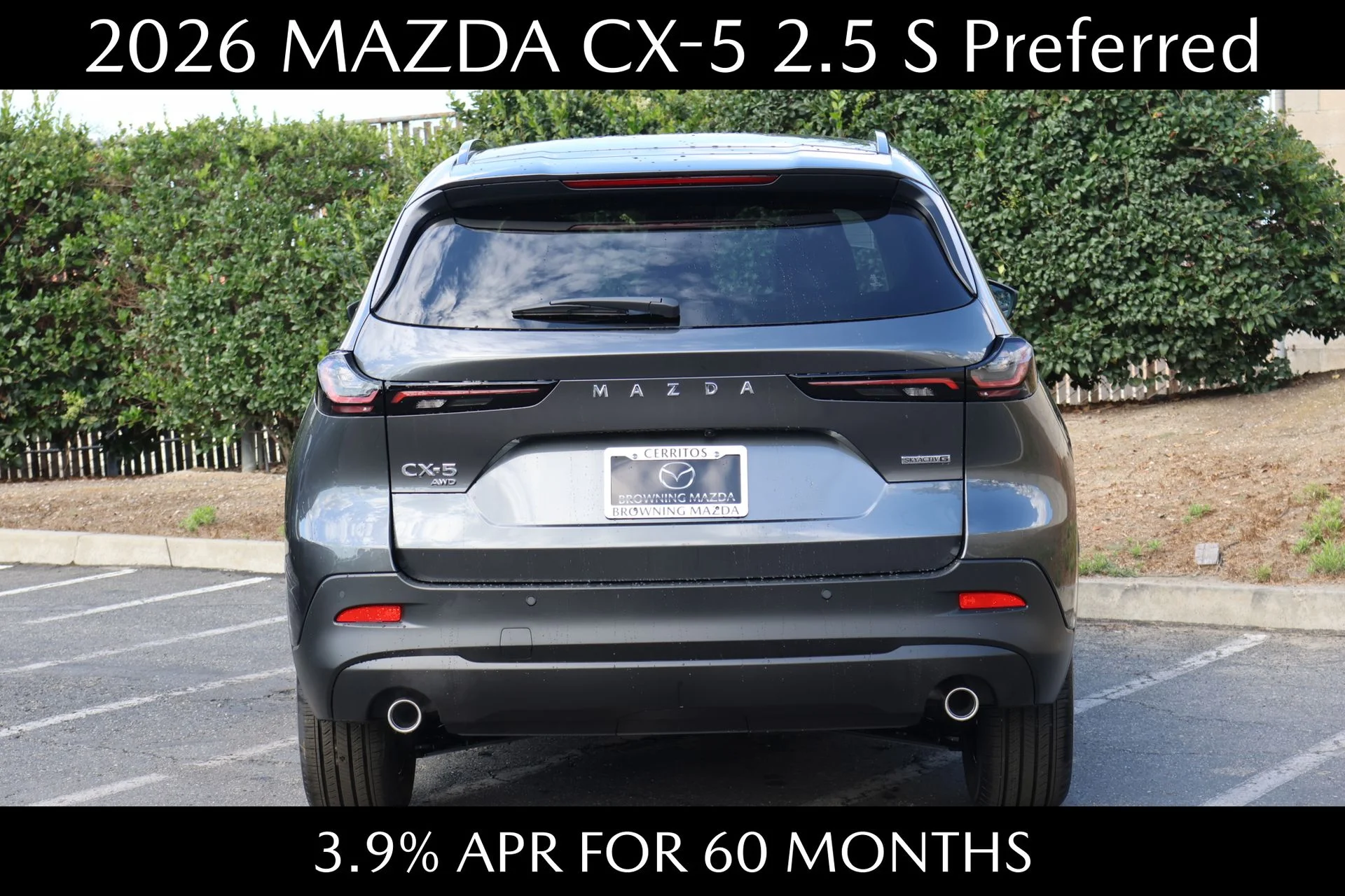 New 2026 Machine Gray Metallic Mazda 2.5 S Preferred AWD image 4