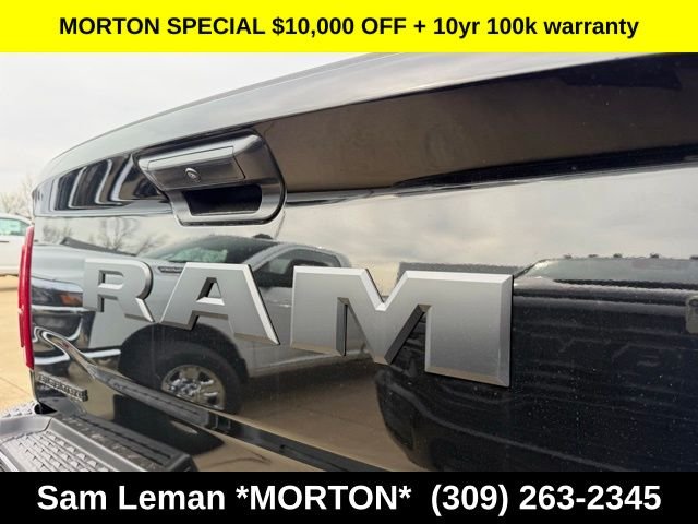 New 2026 Diamond Black Crystal Pearl-Coat Exterior Paint Ram Big Horn image 11