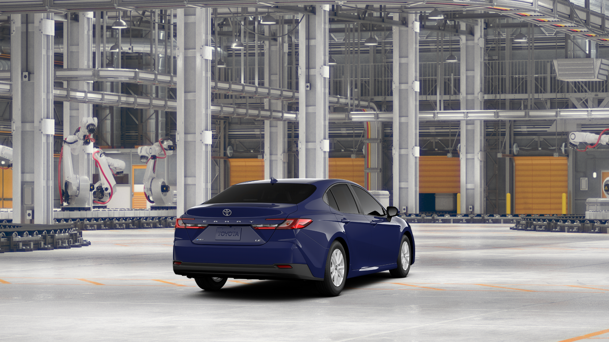New 2027 Reservoir Blue Toyota LE image 9