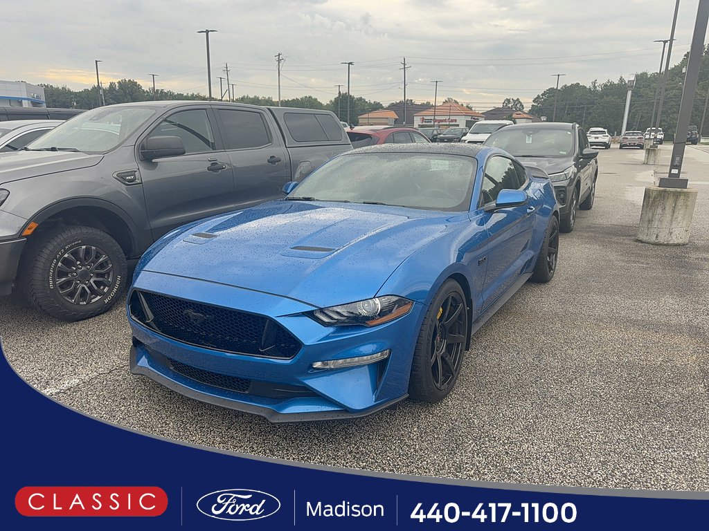 Certified Used 2020 Velocity Blue Ford GT Premium image 1
