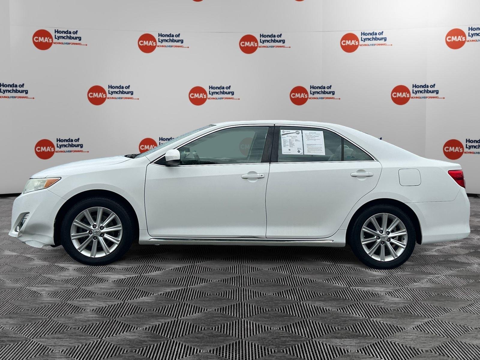 Used 2012 Toyota Camry XLE with VIN 4T1BF1FK7CU511915 for sale in Lynchburg, VA