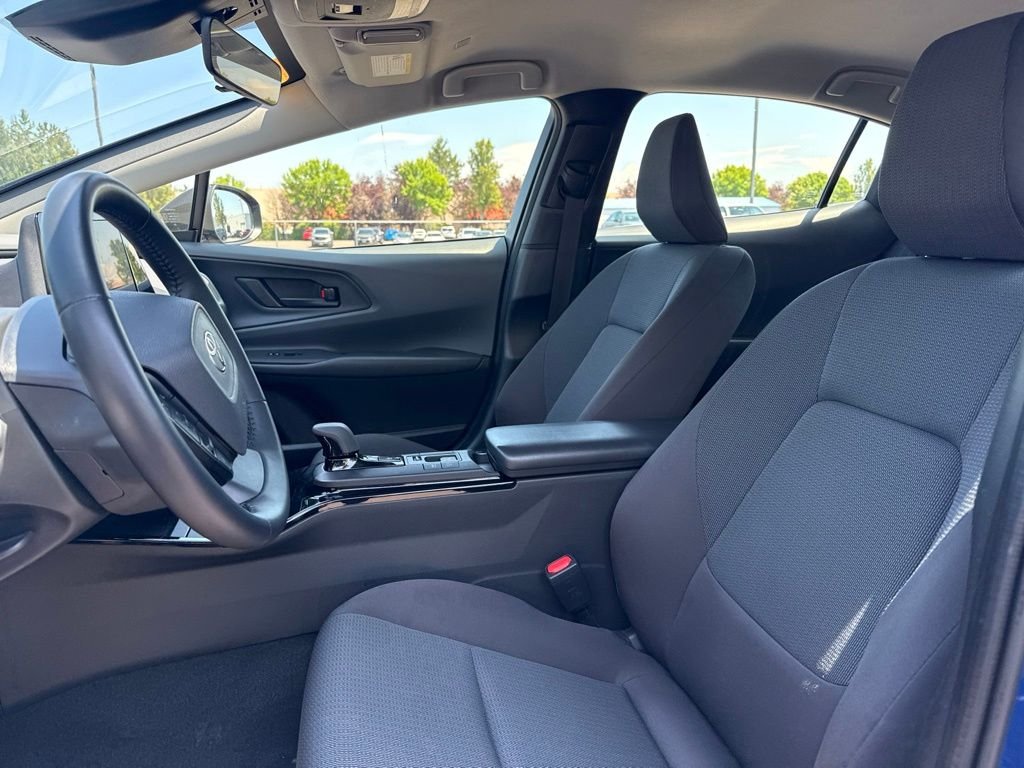 Used 2025 Reservoir Blue Toyota LE image 9
