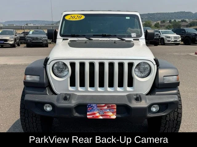 Used 2020 Silver Jeep Unlimited Sport S image 10