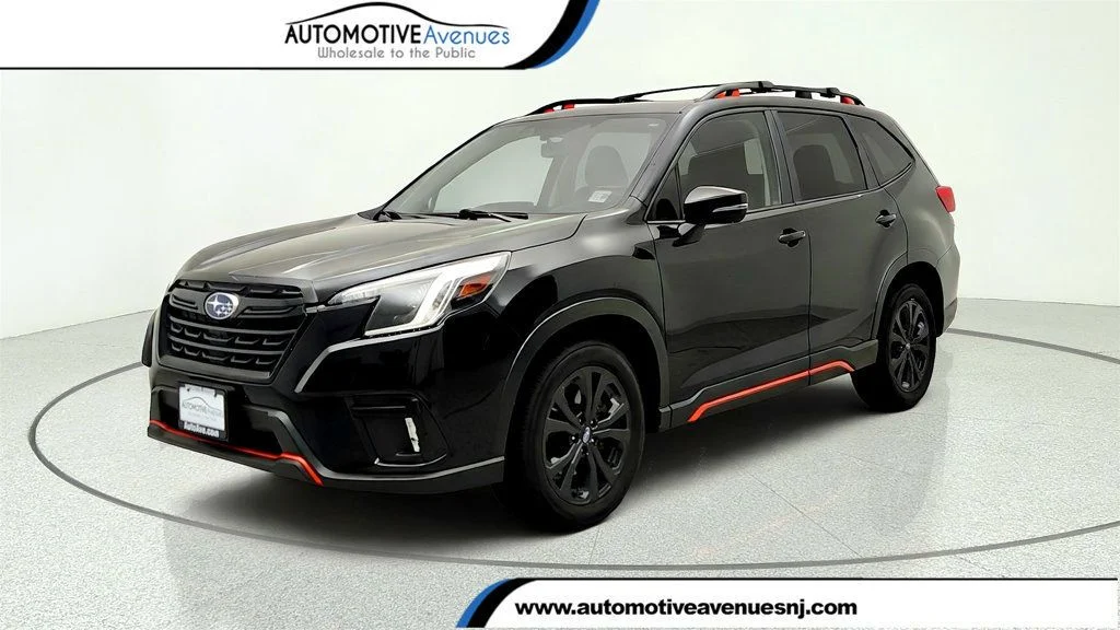 Used 2024 Crystal Black Silica Subaru Sport AWD w/ h/k Audio, RAB & Power Rear Gate Pkg image 1
