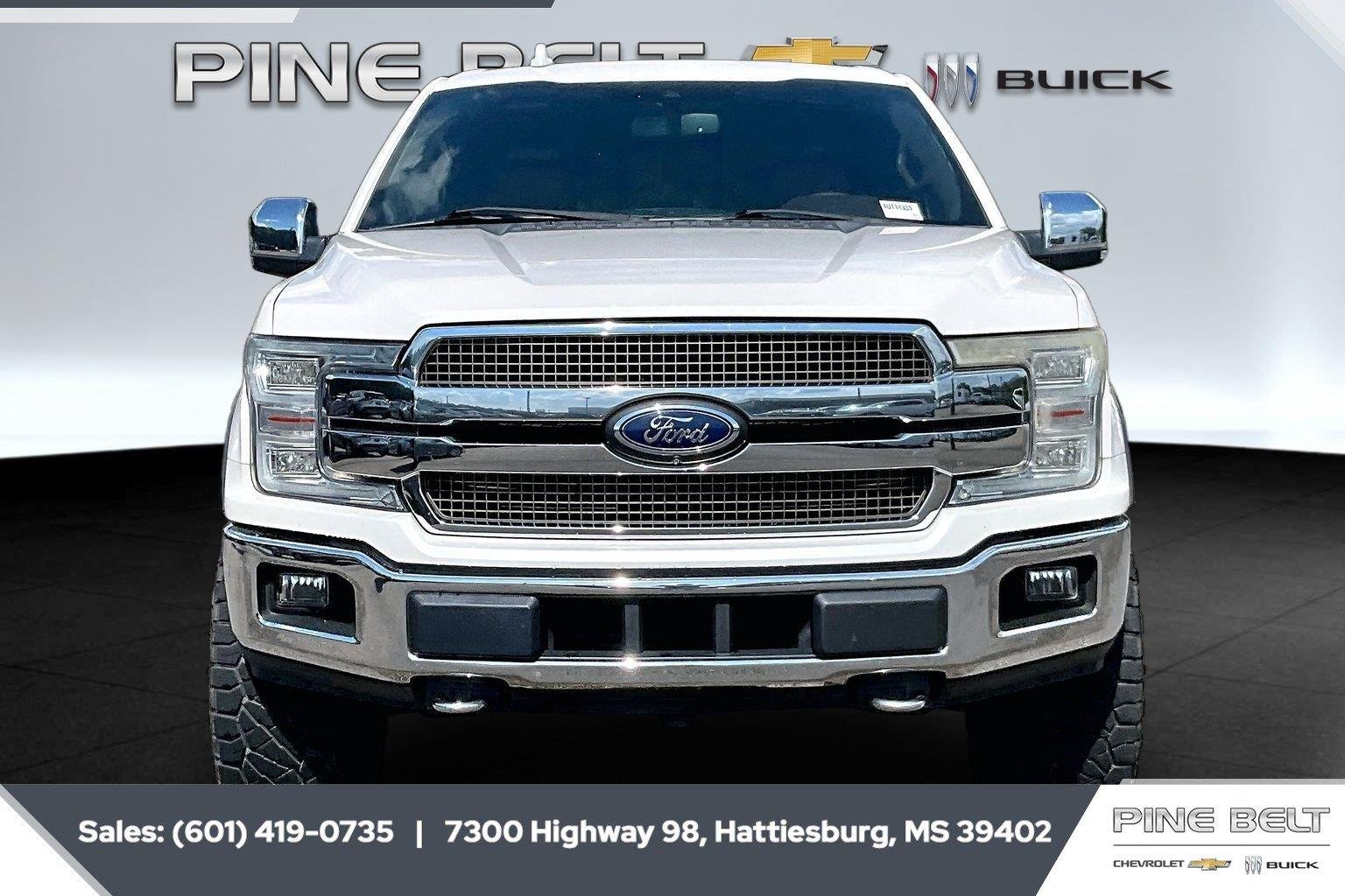 Used 2018 White Ford King Ranch image 3