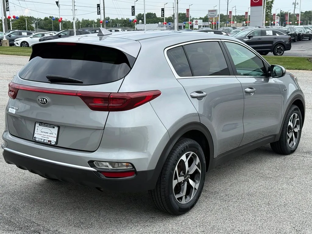 Used 2021 Gray Kia LX image 8