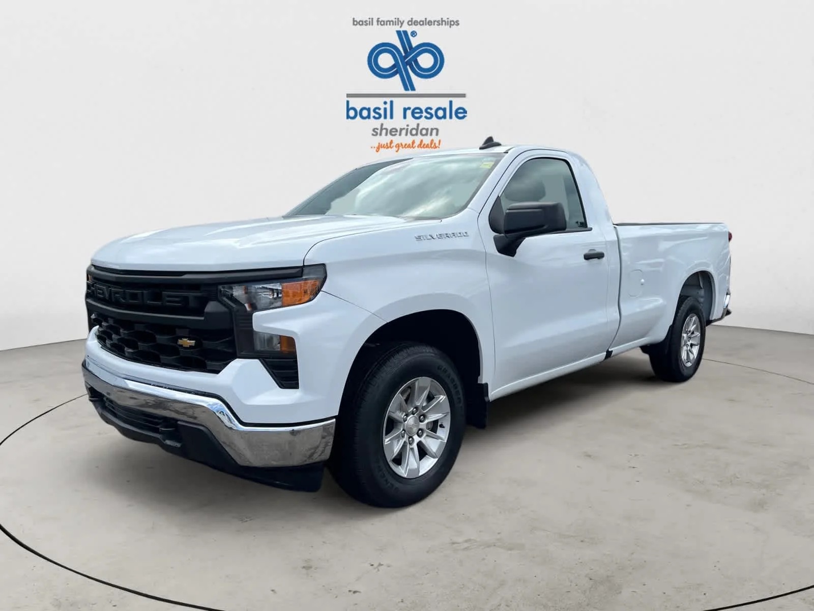 Used 2024 Summit White Chevrolet Work Truck image 2