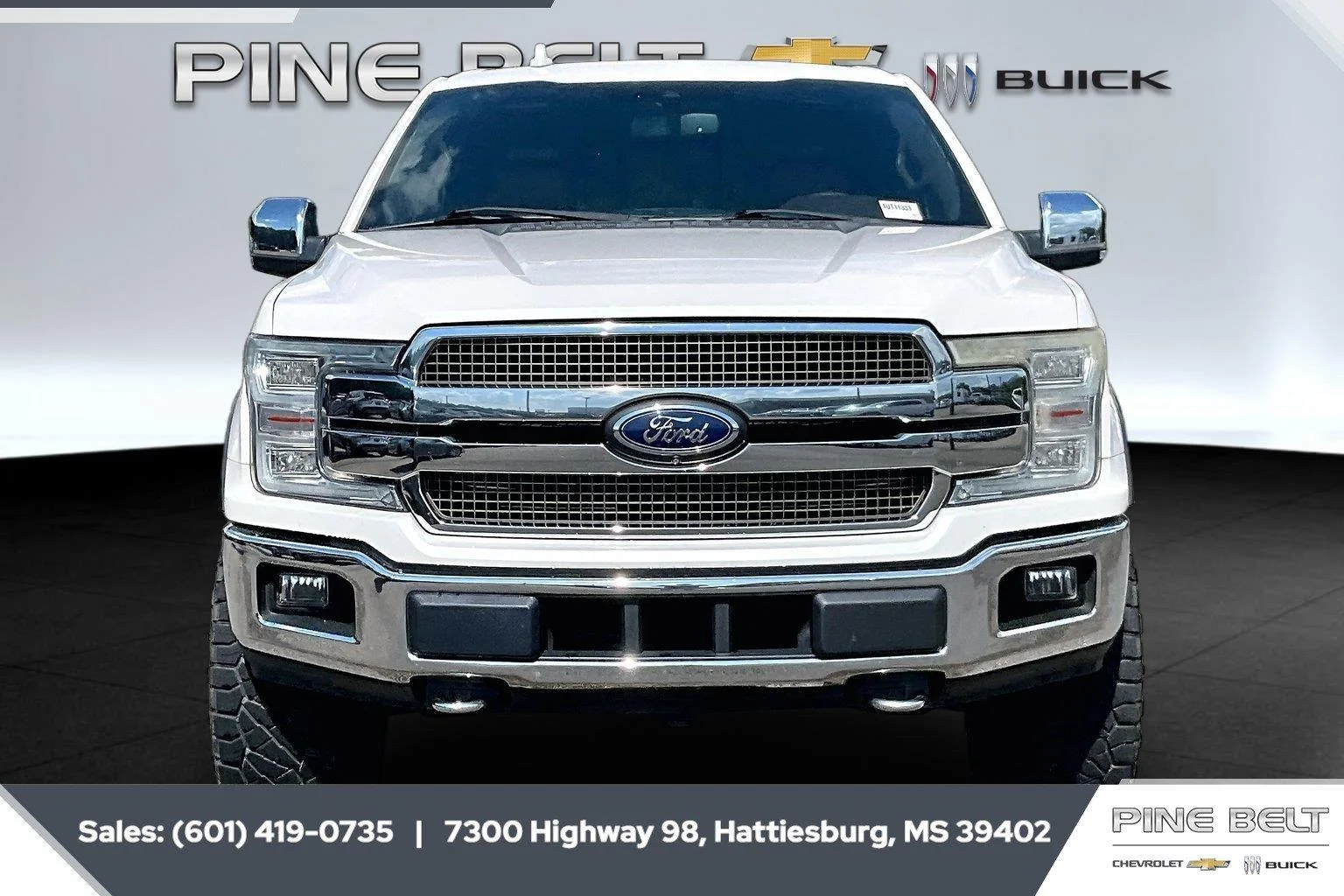 Used 2018 White Ford King Ranch image 3