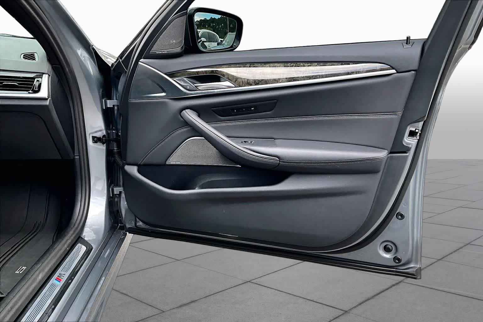 Certified Used 2023 Skyscraper Gray Metallic BMW 540i image 24
