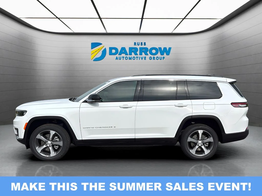 New 2025 Bright White Clear-Coat Exterior Paint Jeep Limited image 2