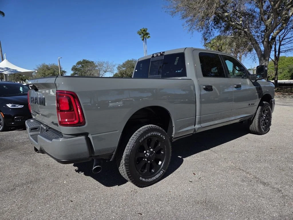 New 2026 Ceramic Gray Clear-Coat Exterior Paint RAM Big Horn image 4