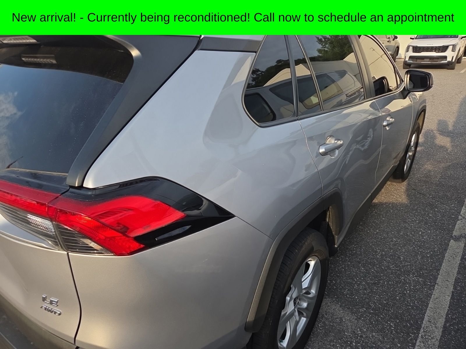 Used 2021 Silver Toyota LE image 4