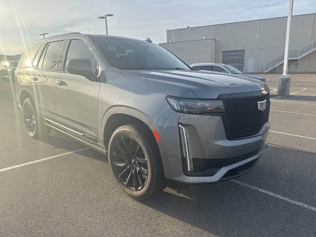 Used 2021 Gray Cadillac Sport Platinum image 2