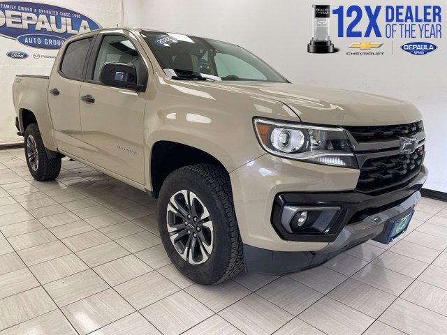 Certified Used 2022 SAND DUNE METALLIC Chevrolet 4WD Z71 image 1