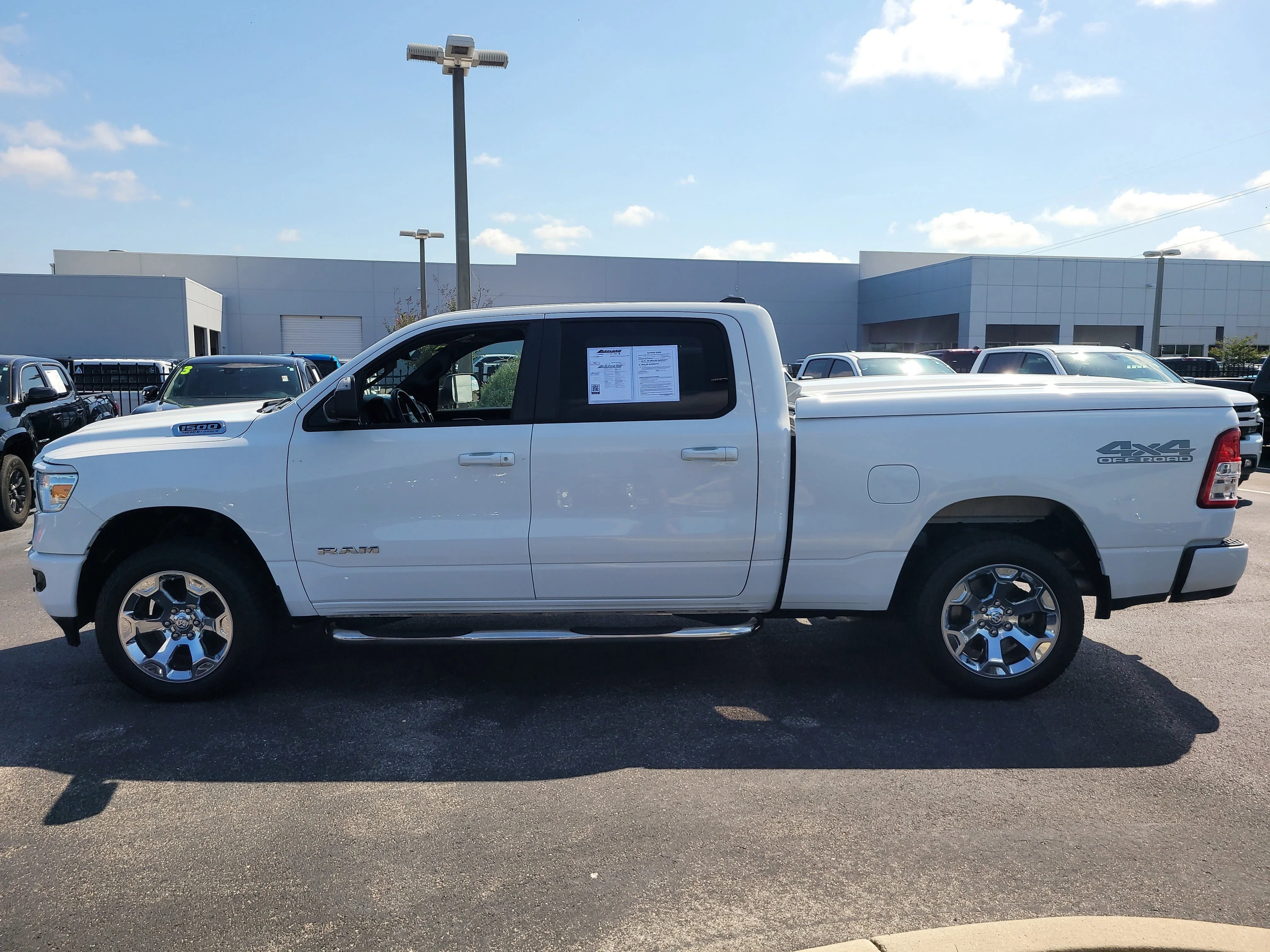 Used 2024 Bright White Clearcoat Ram Big Horn image 7