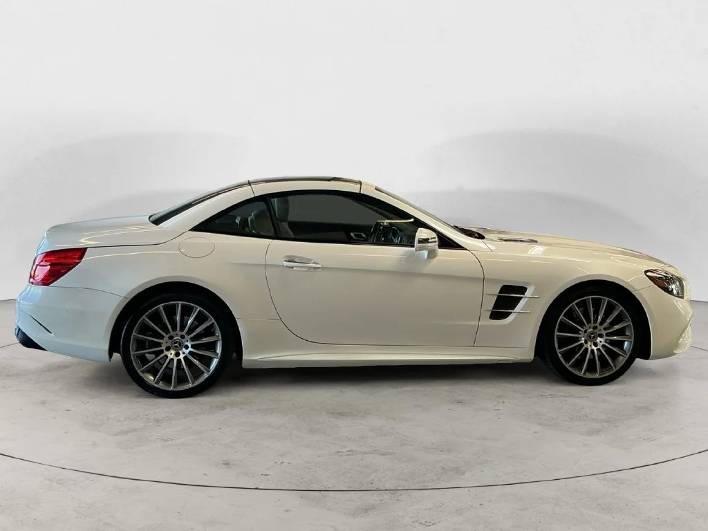 Used 2019 White Mercedes-Benz SL 550 image 7