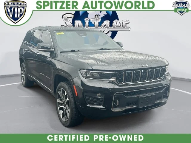 Certified Used 2022 Black Jeep Overland image 1
