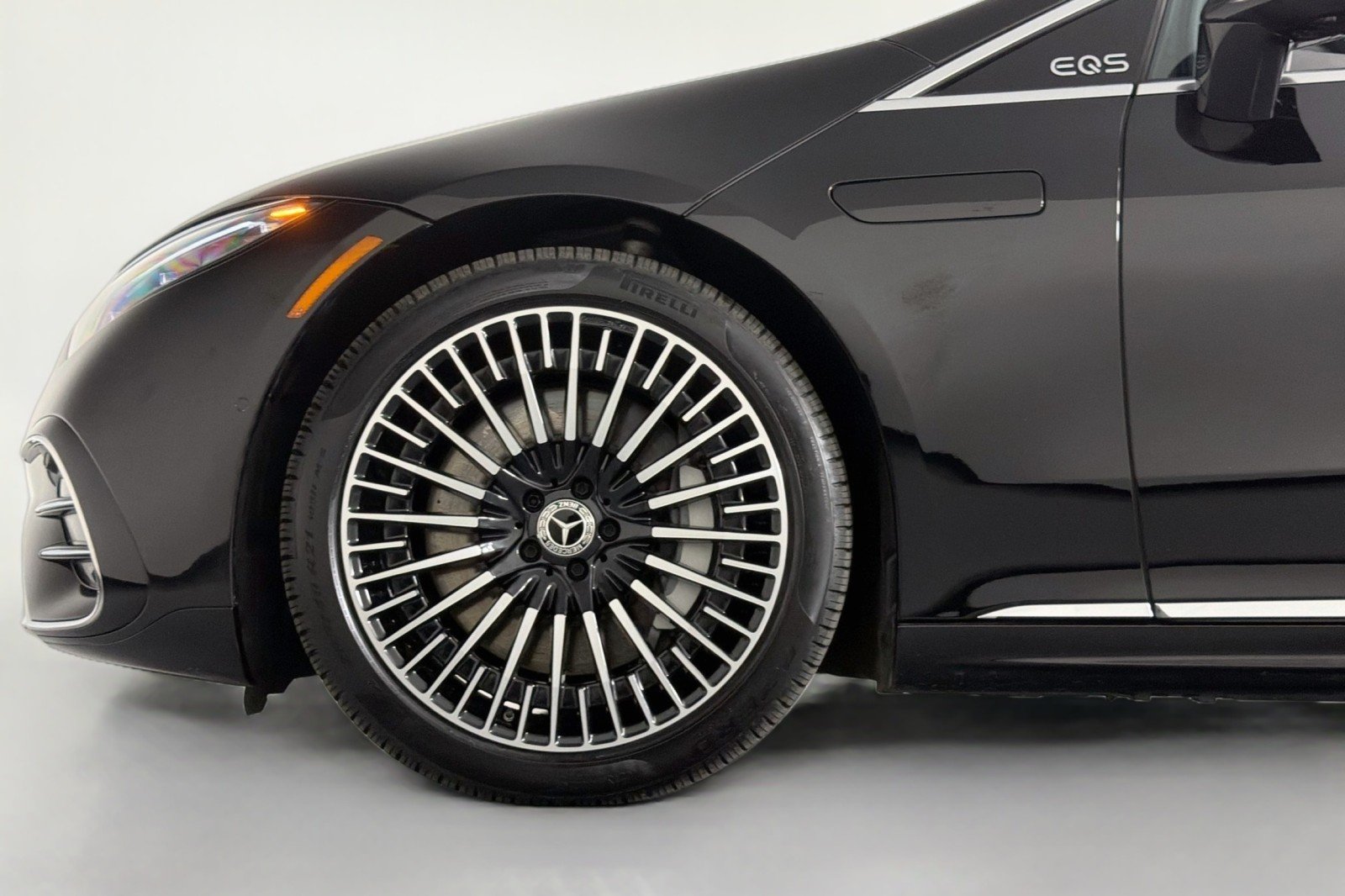 Certified Used 2023 Obsidian Black Metallic Mercedes-Benz EQS 450 image 10