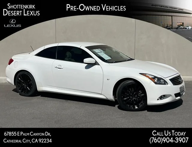 2014 INFINITI Q60 Convertible