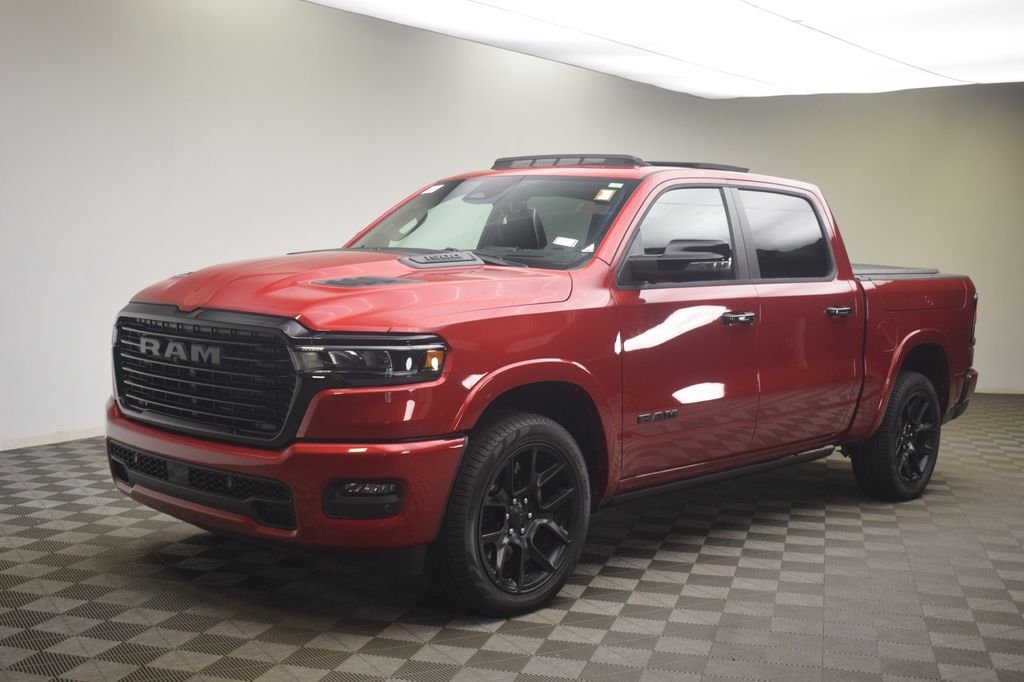 New 2026 Molten Red Pearl-Coat Exterior Paint RAM Laramie image 15