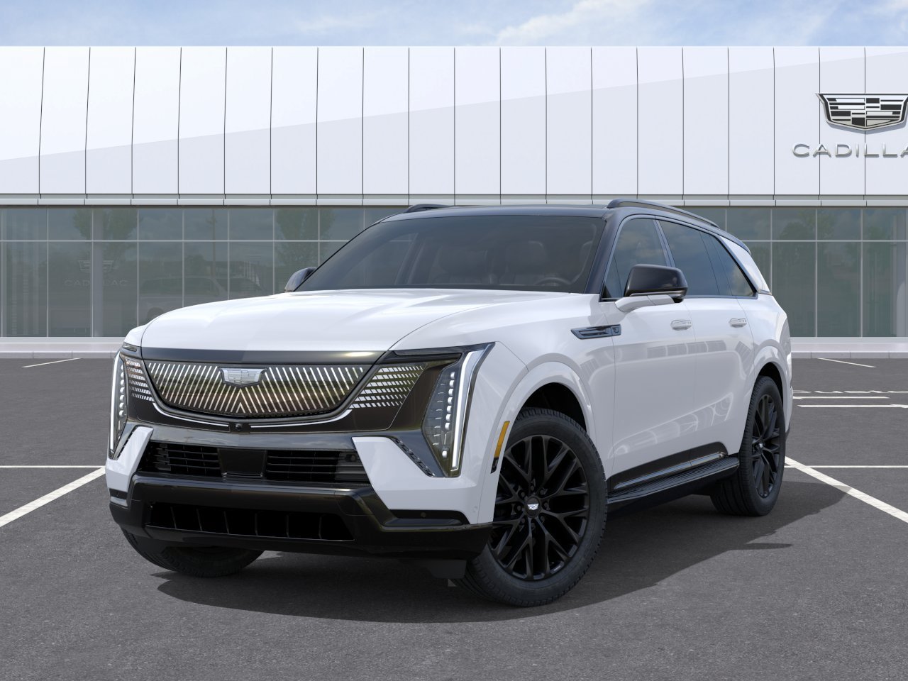 New 2026 Vibrant White Tricoat Cadillac Premium Sport image 6