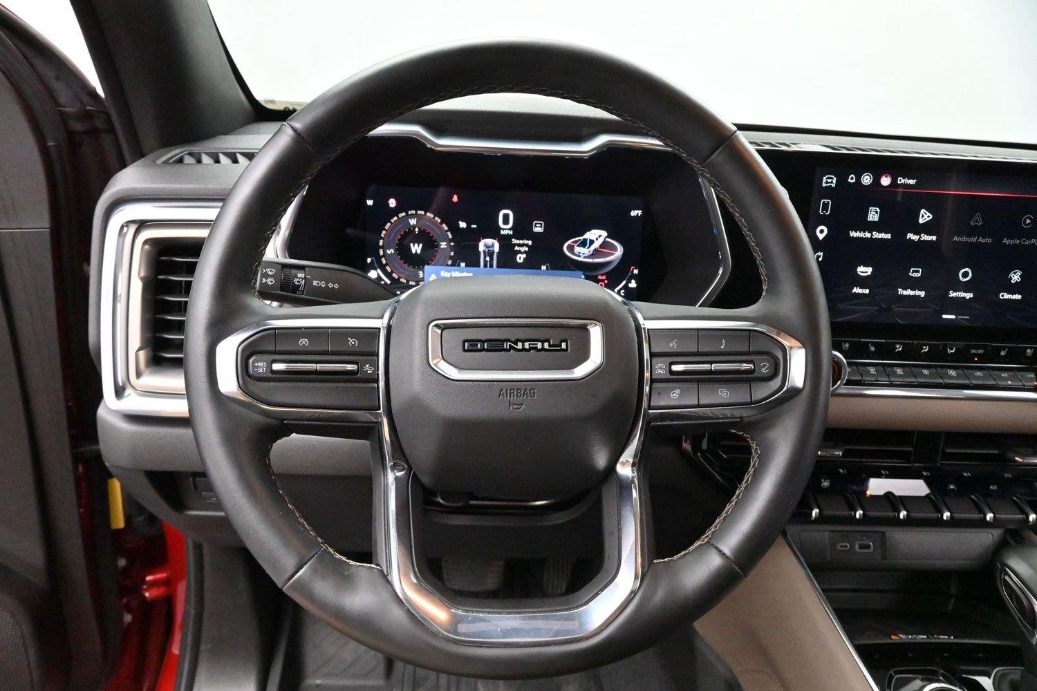 Used 2025 Volcanic Red Tintcoat GMC Denali image 15