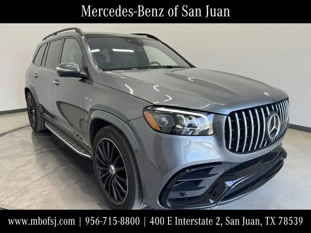 Certified Used 2024 Selenite Gray Metallic Mercedes-Benz GLS 63 AMG® image 1