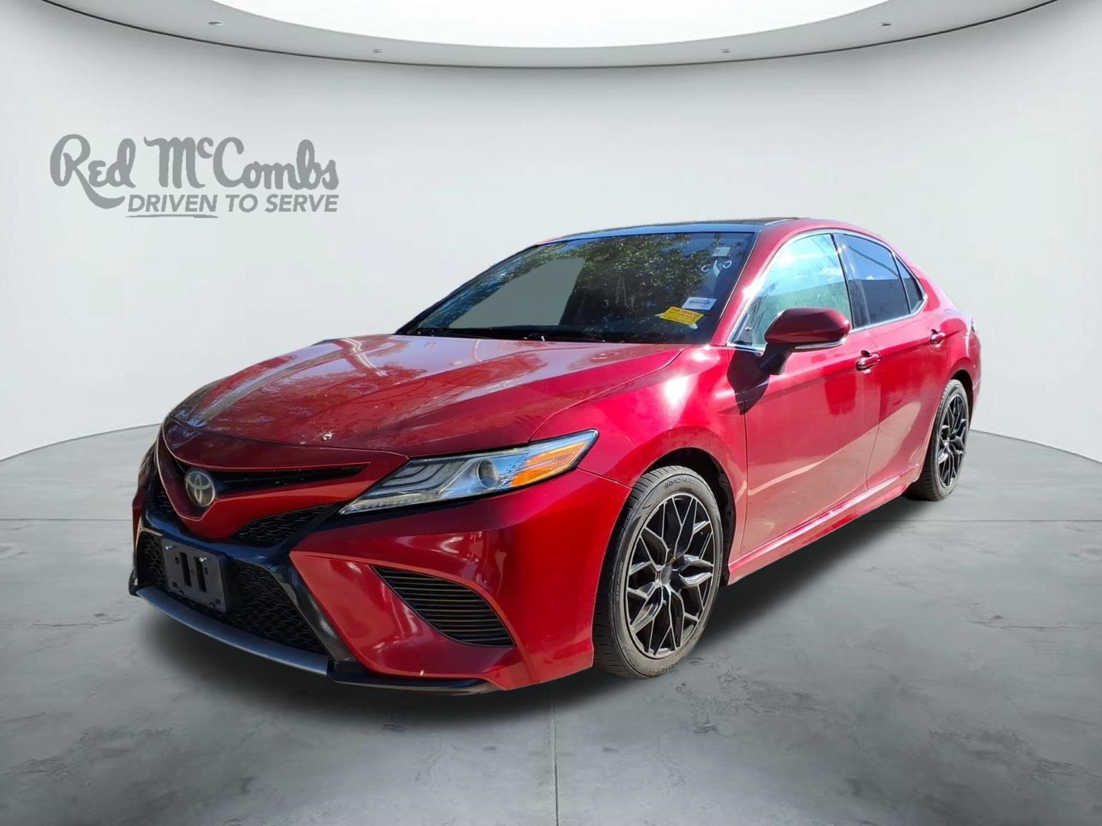 Used 2020 SUPERSONIC RED Toyota XSE image 1