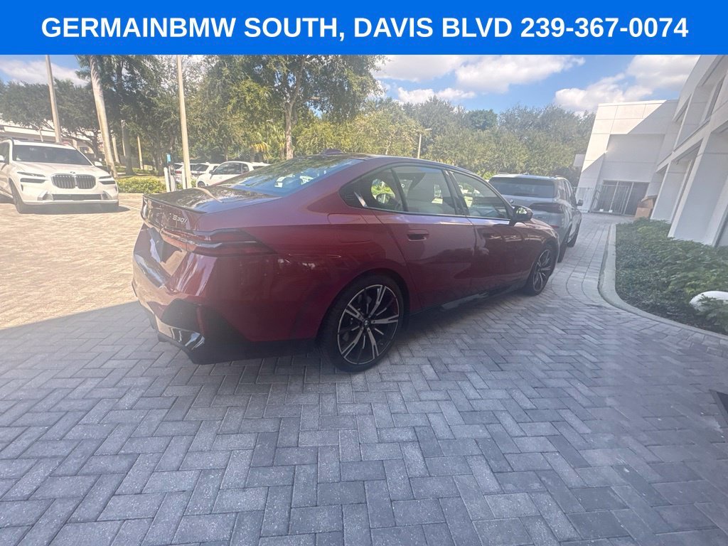 Certified Used 2024 Vegas Red Metallic BMW 530i image 9