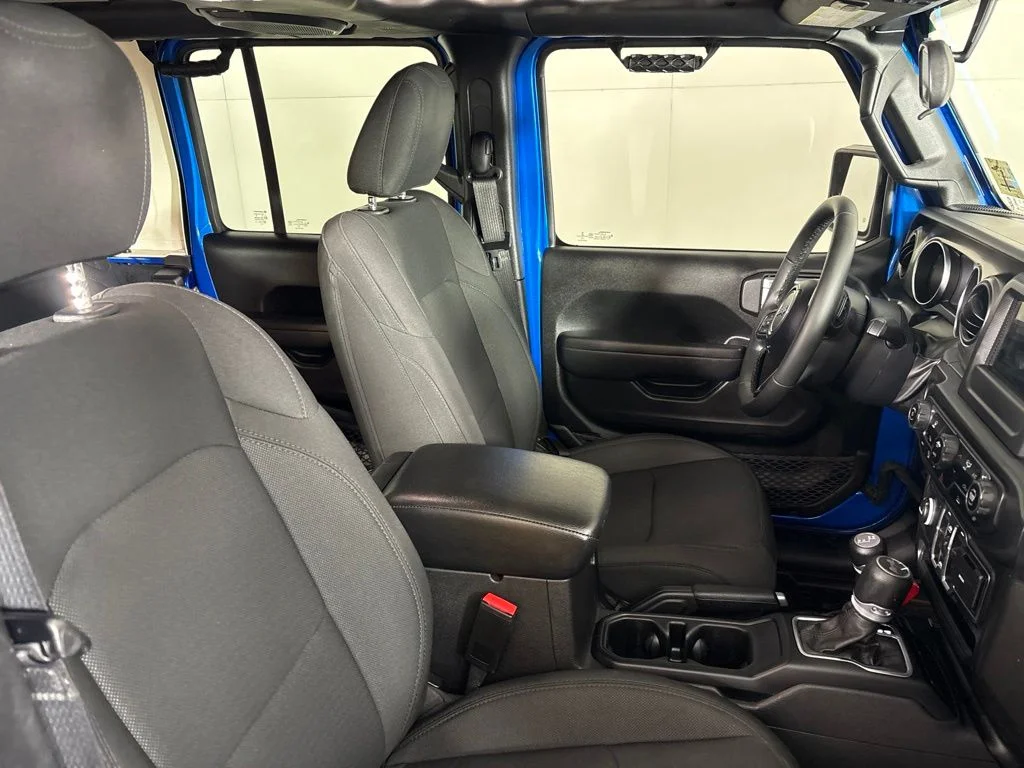 Used 2022 Blue Jeep Unlimited Willys image 16