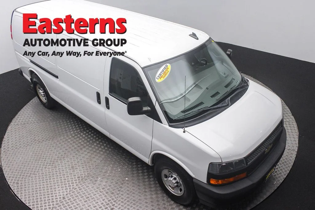 Used 2019 White Chevrolet Work Van image 3