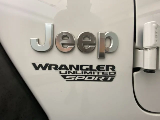 Used 2020 White Jeep Unlimited Sport S image 25