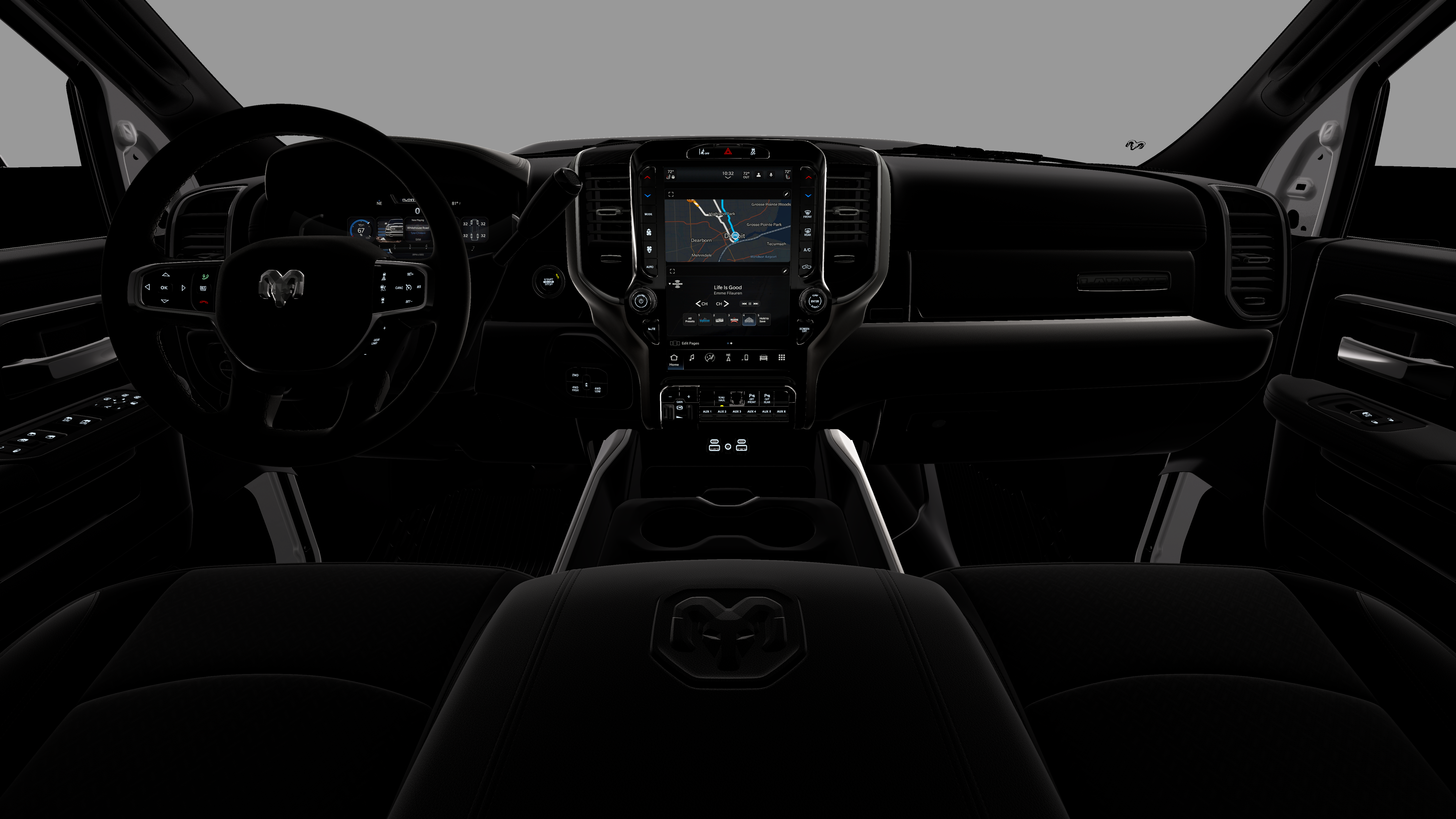 New 2026 Silver-Zynith Exterior Paint RAM Laramie image 32