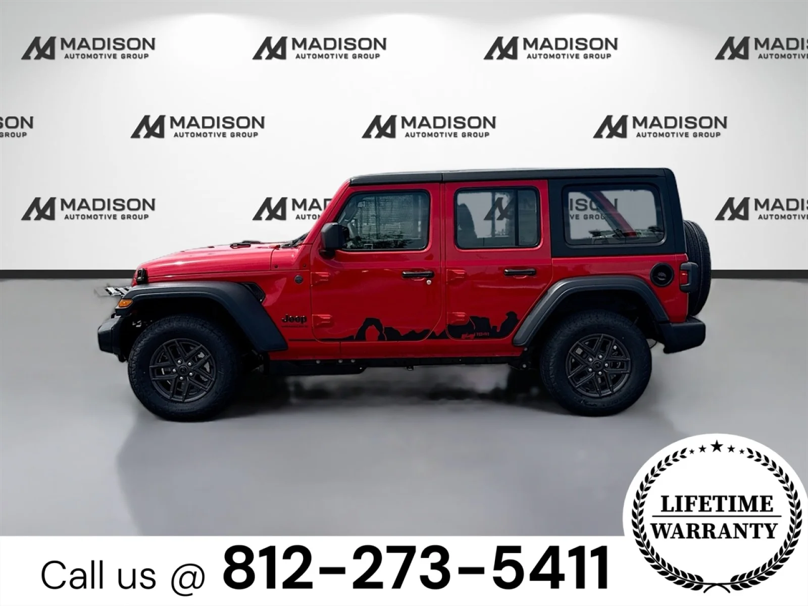 New 2026 Firecracker Red Clearcoat Jeep Sport image 8