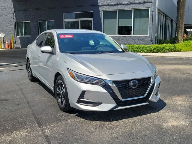 Used 2023 Silver Nissan SV image 3