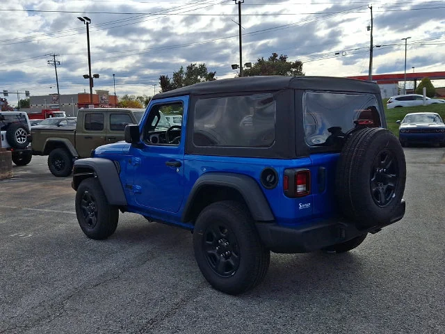 New 2026 Hydro Blue Pearl-Coat Exterior Paint Jeep Sport image 6