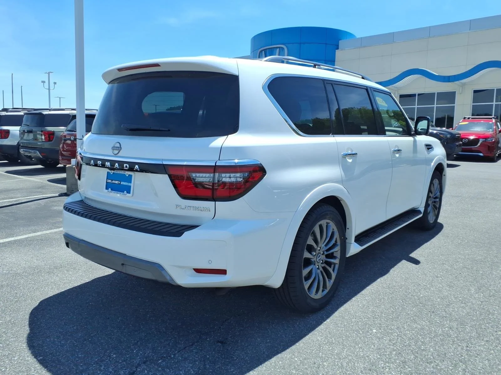 Used 2023 Aspen White Tricoat Nissan Platinum image 5