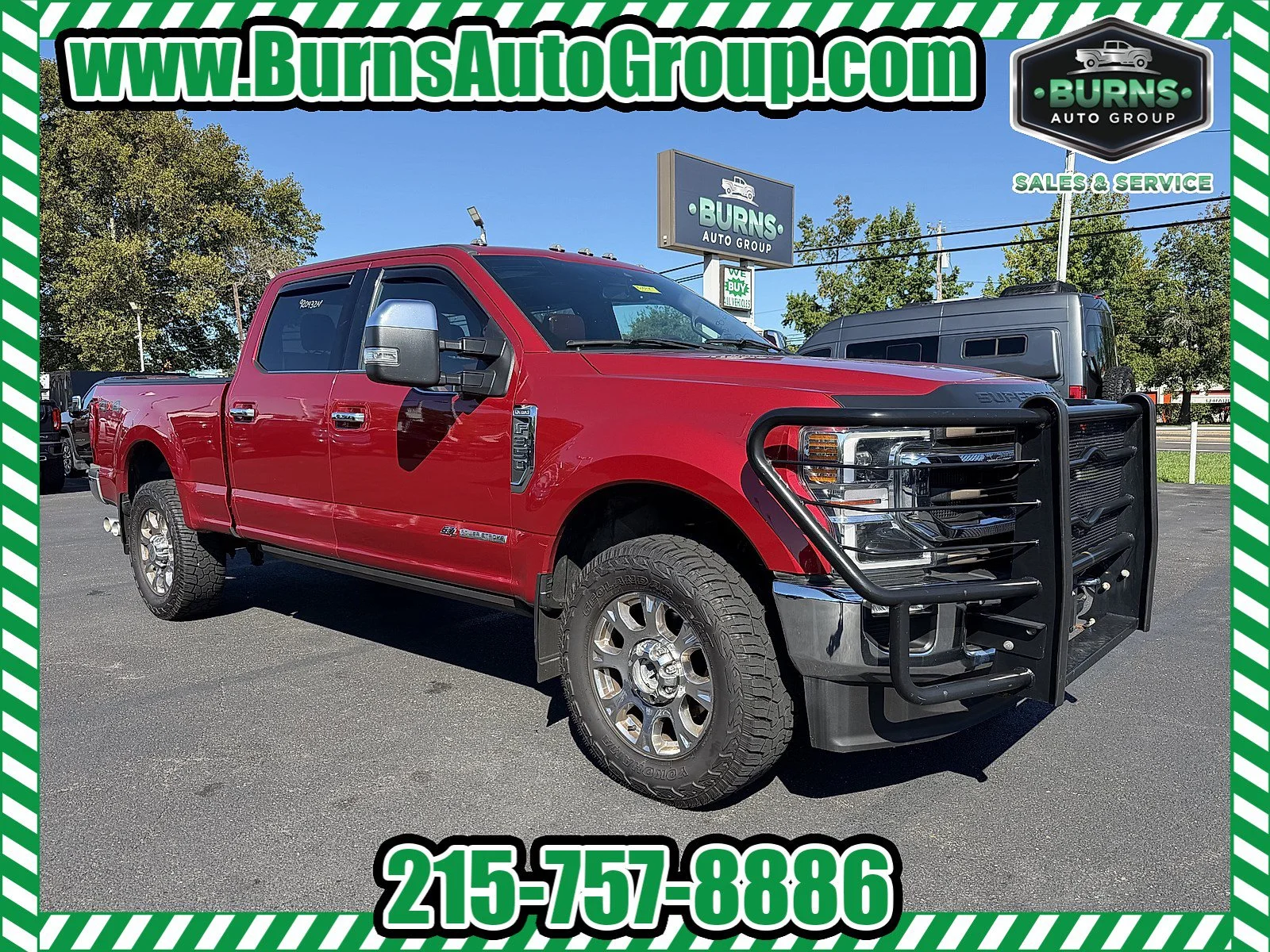 Used 2022 Red Ford King Ranch image 1