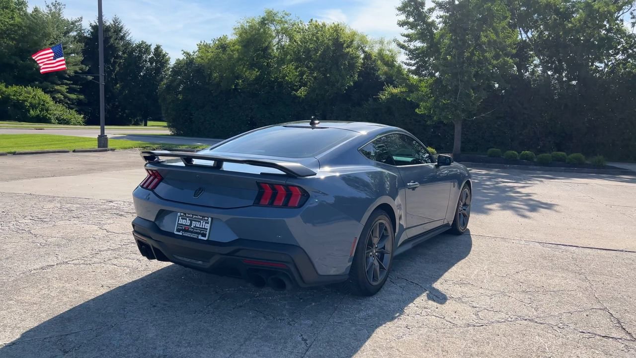 Used 2025 Blue Ember Metallic Ford Dark Horse image 8