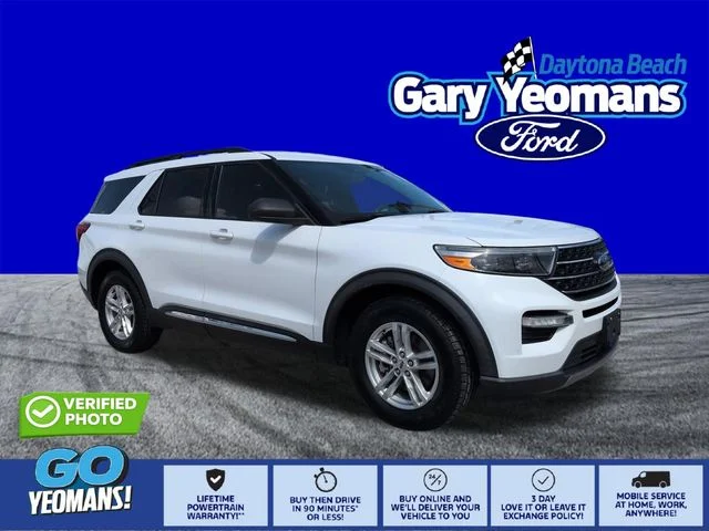 Certified Used 2020 White Ford XLT image 1