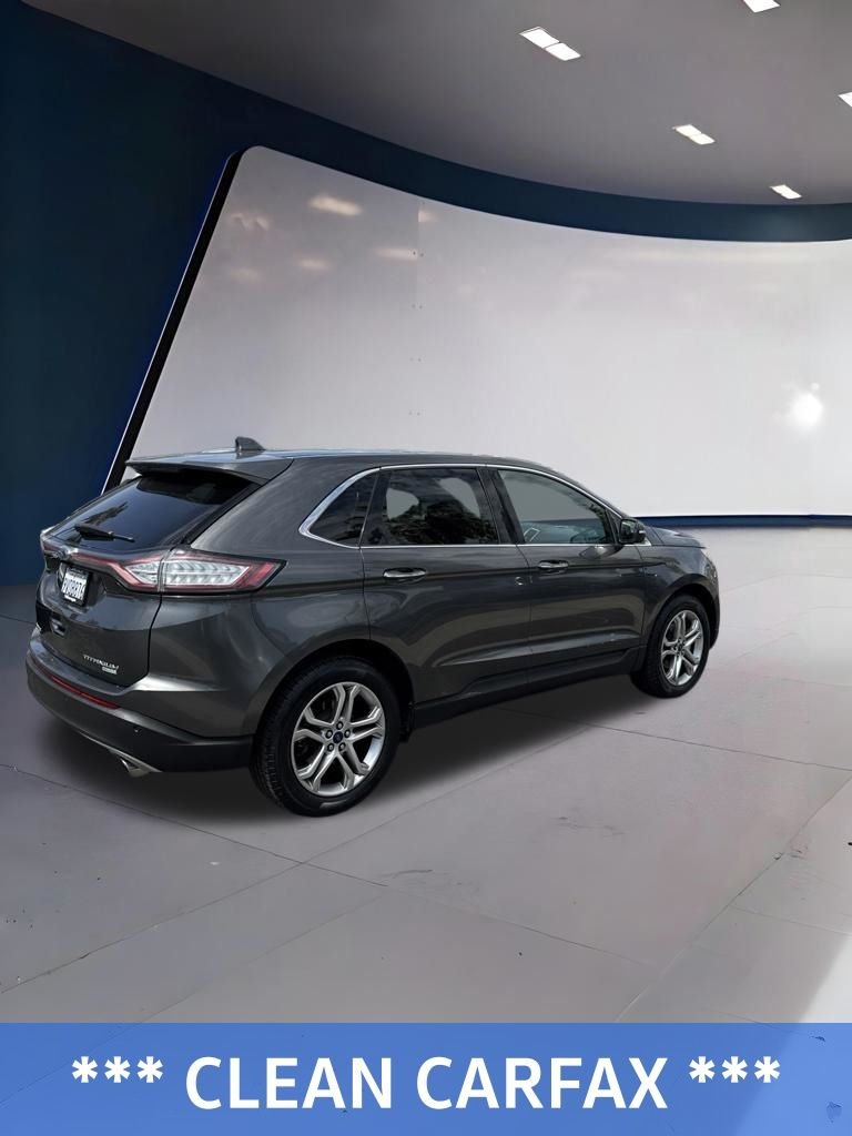 Used 2015 Ford Edge Titanium with VIN 2FMTK3K98FBB13038 for sale in Cathedral City, CA