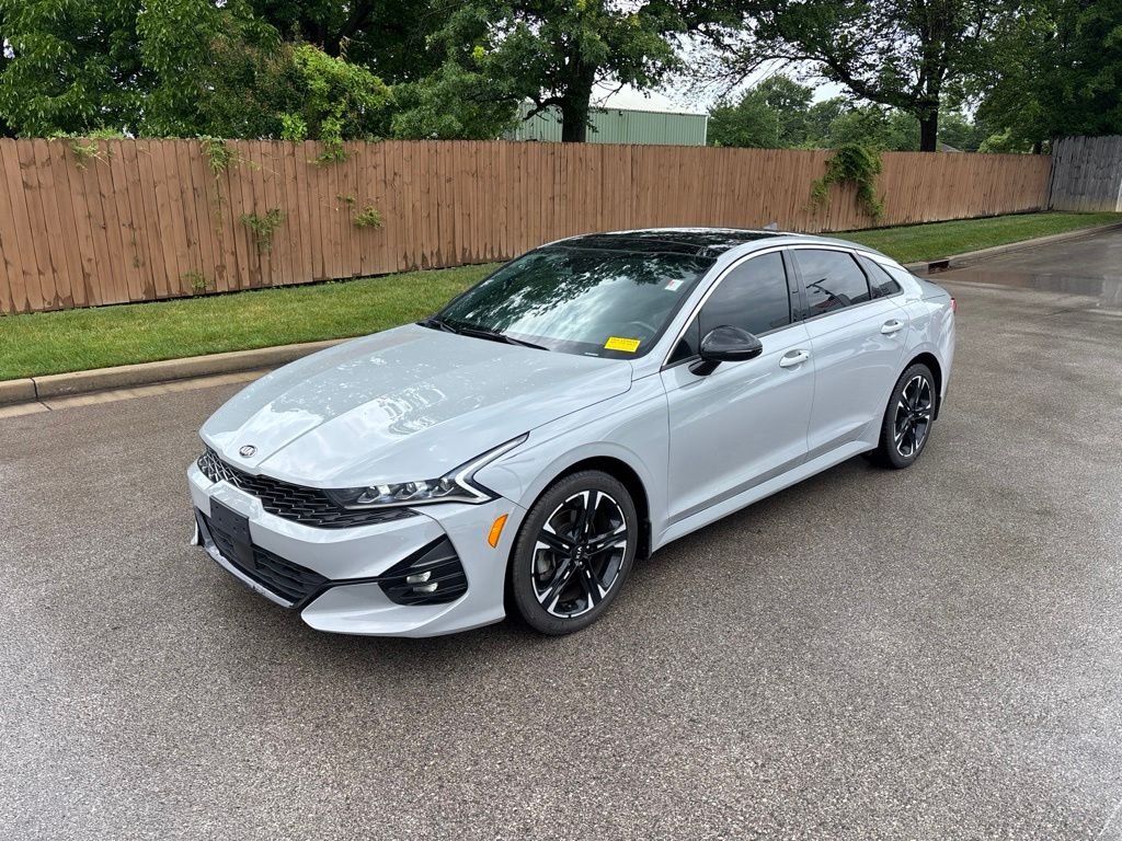 Certified Used 2021 Gray Kia GT-Line image 1