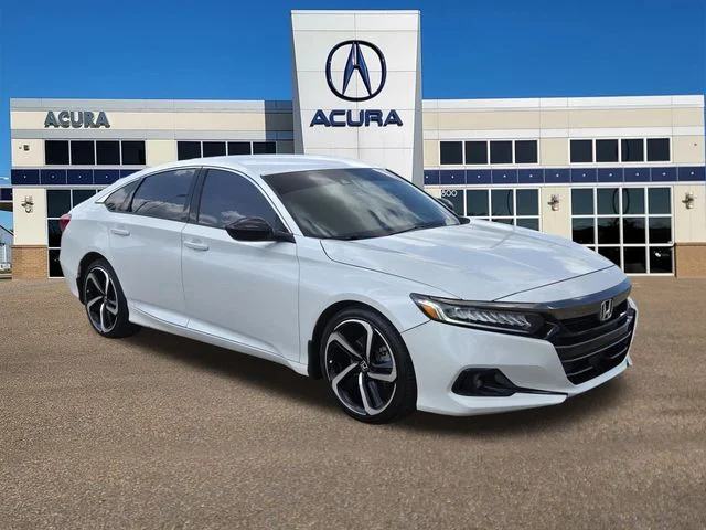 Used 2022 White Honda Sport image 1
