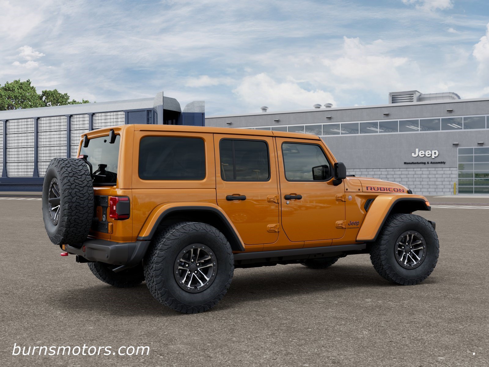 New 2026 Goldilocks Exterior Paint Jeep Rubicon X 4-Door image 4