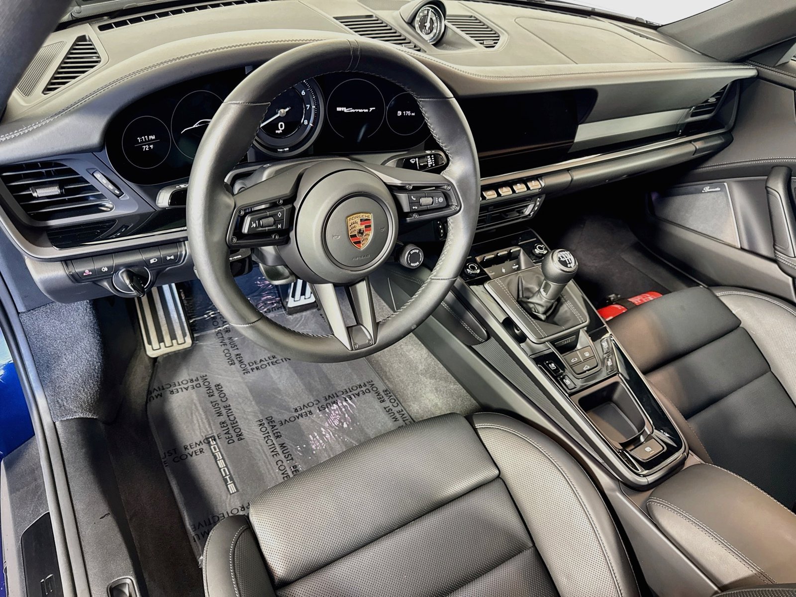 Used 2024 Gentian Blue Metallic Porsche Carrera T image 4
