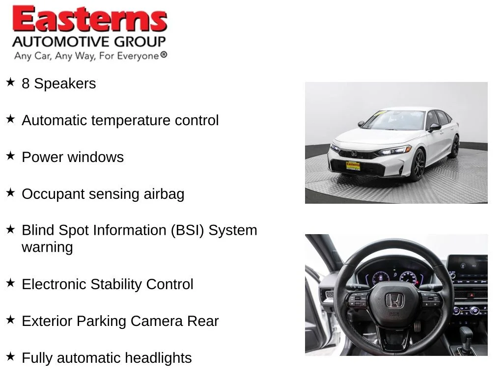 Used 2025 White Honda Sport image 11